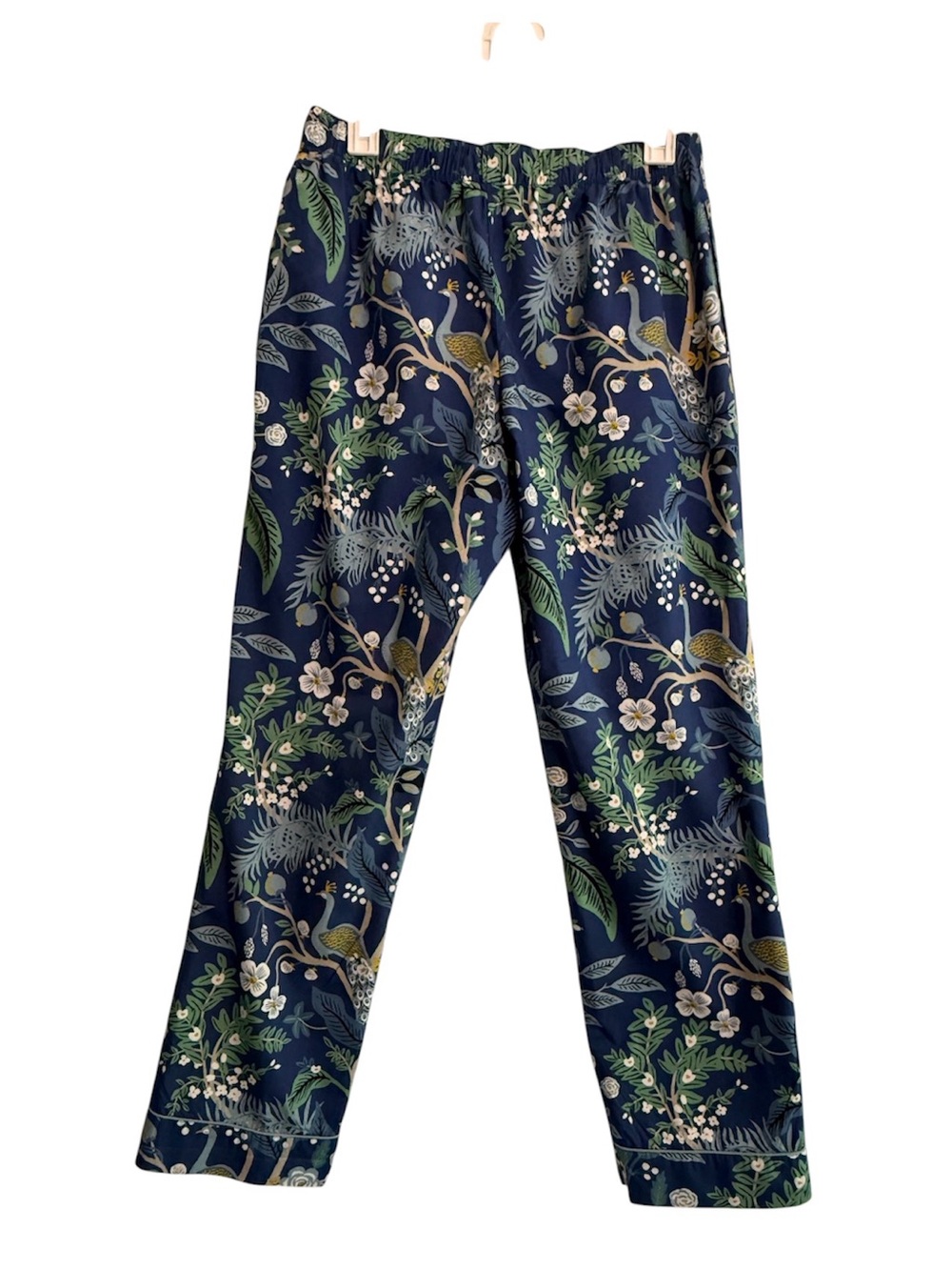 Paper Rifle Company x The Company Store Blue Floral Long-Sleeve Pajama Set Small - Picture 6 of 16